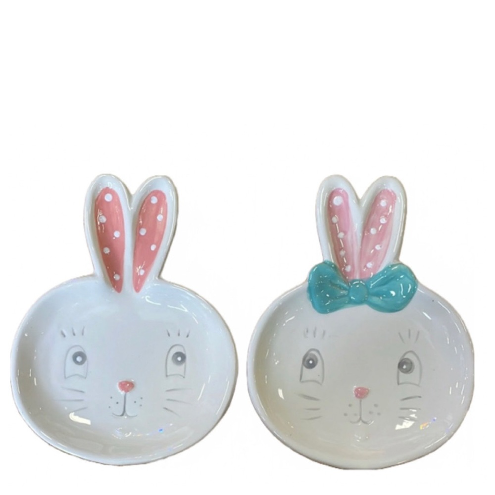 NEW Johanna Parker Easter Dottie Plate Set